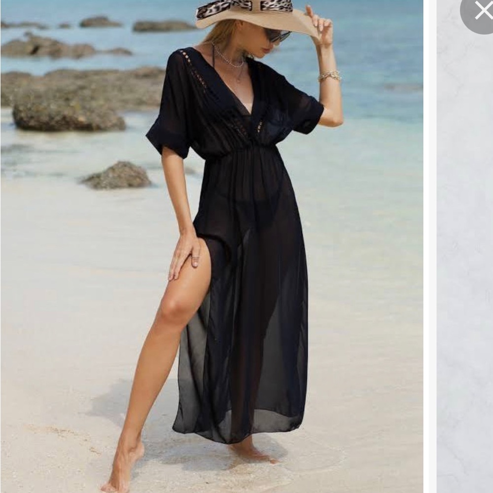 Revamped Maxi Beach Swim Cover up Size Small